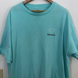 Diamond Supply Co. Aqua Blue Shirt